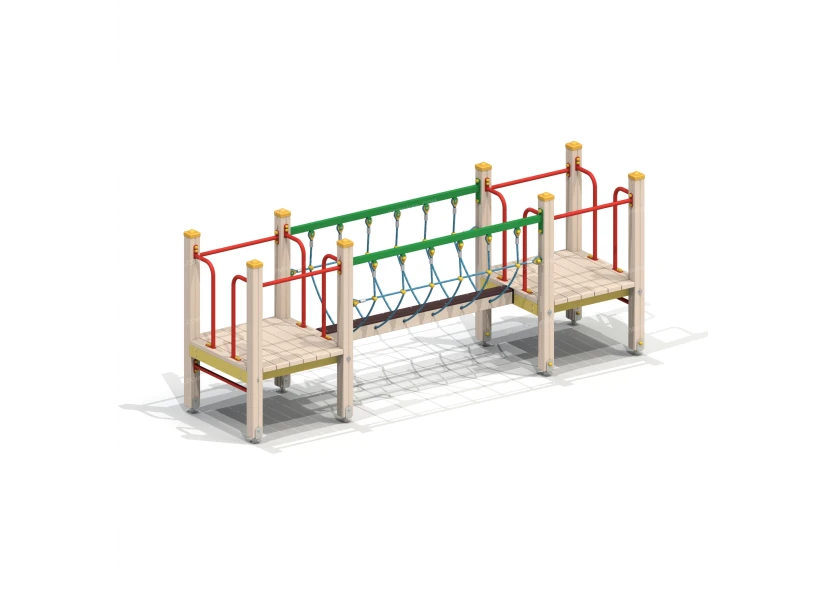 Детский спортивный комплекс «Мостики» - 006317